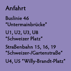 Anfahrt